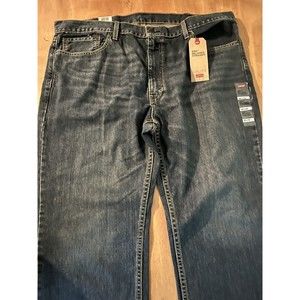 LEVI'S 559 MEN’S RELAXED STRAIGHT FIT DENIM JEANS 40x30 RED TAB 5 POCKET NWT